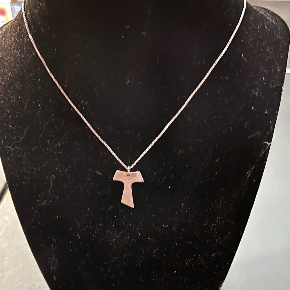St. Francis Tau Cross Necklace